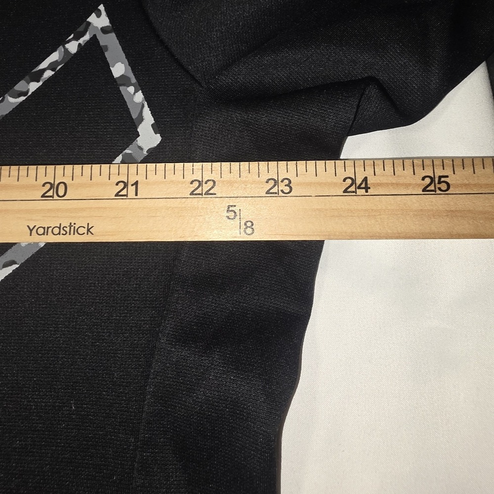 Nike Men's Black Pullover Hoodie with Diagonal Logo - Picture 5 of 8